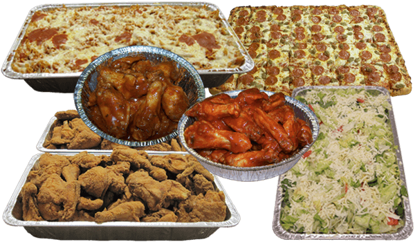 Party Trays and Large Orders Menu